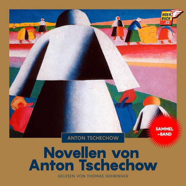 Buchcover für Novellen von Anton Tschechow