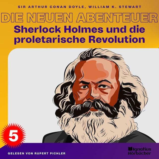 Buchcover für Sherlock Holmes und die proletarische Revolution (Die neuen Abenteuer, Folge 5)