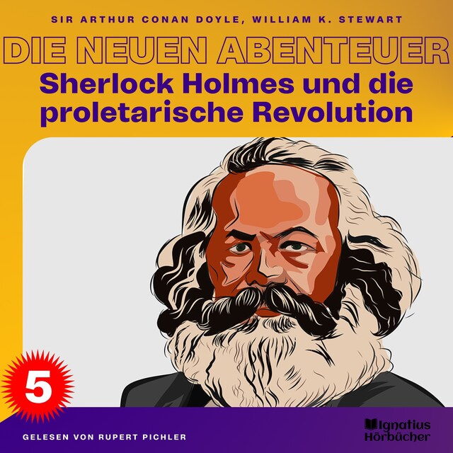 Okładka książki dla Sherlock Holmes und die proletarische Revolution (Die neuen Abenteuer, Folge 5)