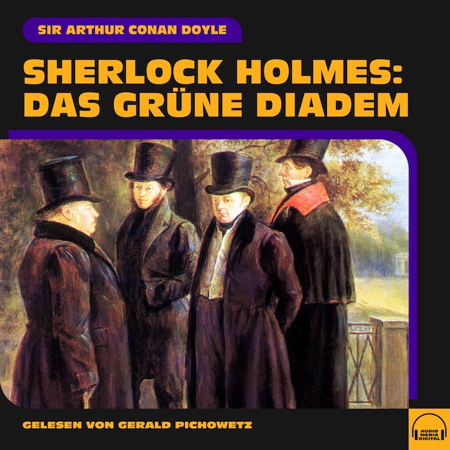 Book cover for Sherlock Holmes: Das grüne Diadem