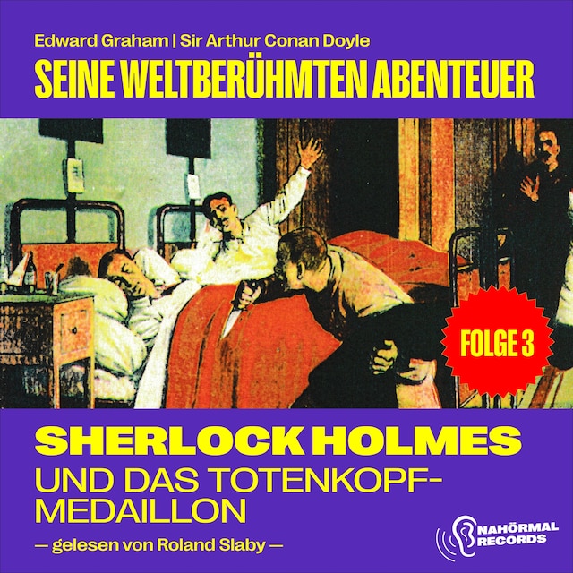 Bokomslag för Sherlock Holmes und das Totenkopf-Medaillon (Seine weltberühmten Abenteuer, Folge 3)