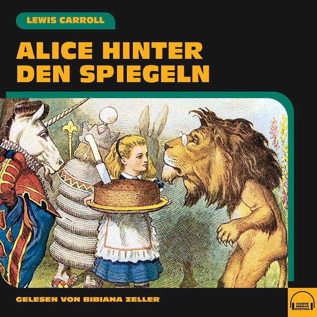 Book cover for Alice hinter den Spiegeln