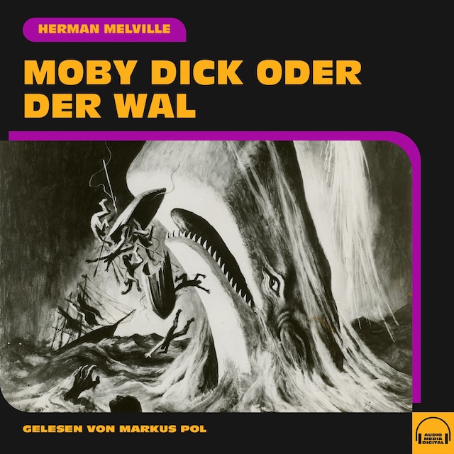 Copertina del libro per Moby Dick oder Der Wal