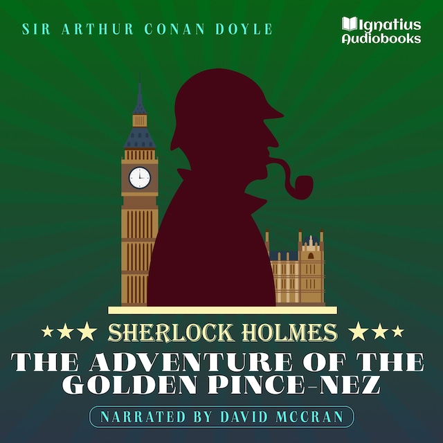 Book cover for The Adventure of the Golden Pince-Nez