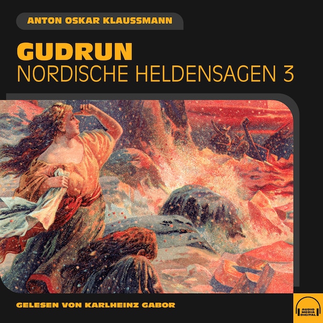 Buchcover für Gudrun (Nordische Heldensagen, Folge 3)