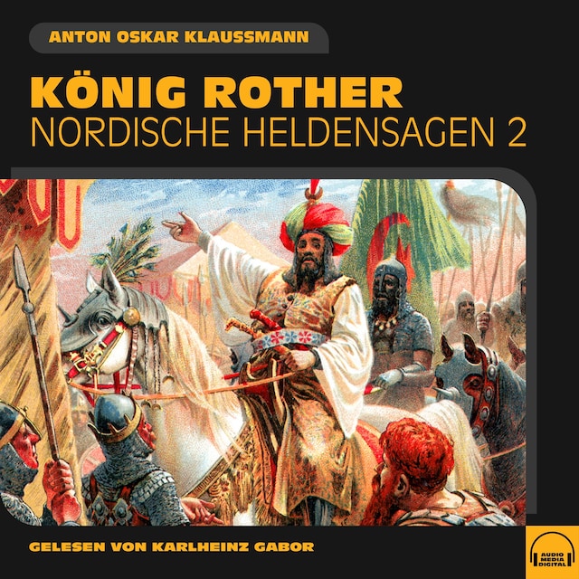 Buchcover für König Rother (Nordische Heldensagen, Folge 2)