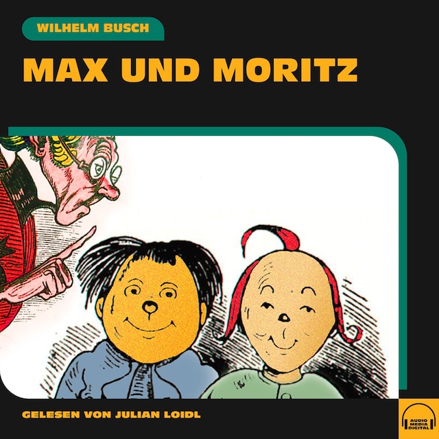 Copertina del libro per Max und Moritz