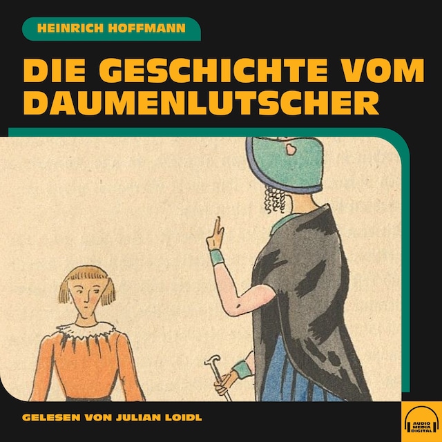 Copertina del libro per Die Geschichte vom Daumenlutscher