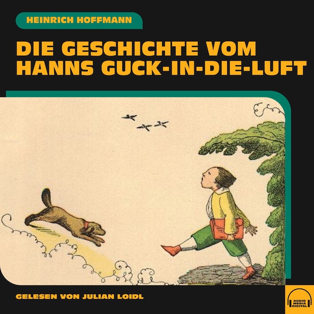 Copertina del libro per Die Geschichte vom Hanns Guck-in-die-Luft