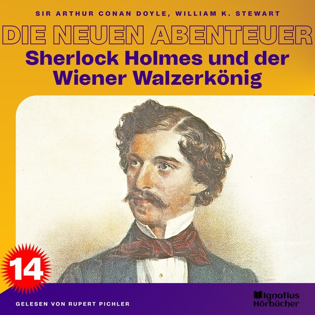 Book cover for Sherlock Holmes und der Wiener Walzerkönig (Die neuen Abenteuer, Folge 14)