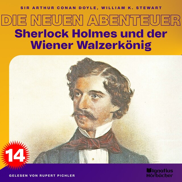 Okładka książki dla Sherlock Holmes und der Wiener Walzerkönig (Die neuen Abenteuer, Folge 14)