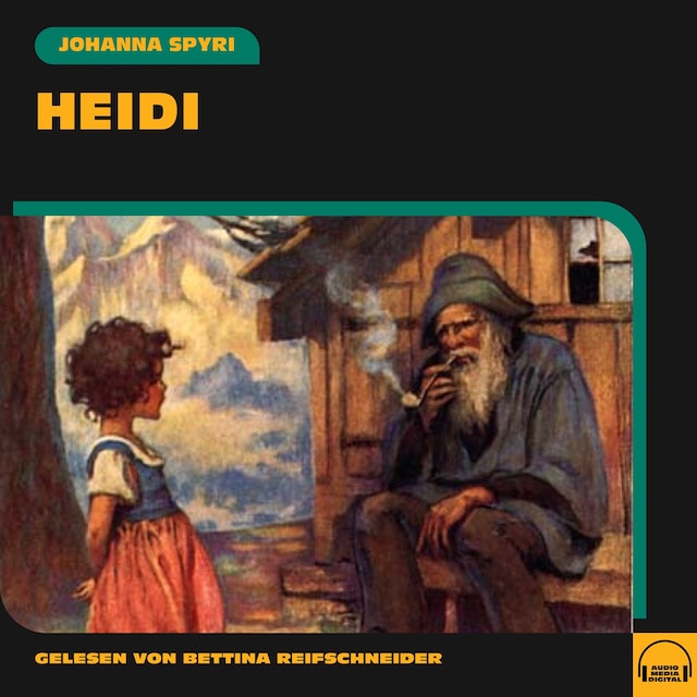 Kirjankansi teokselle Heidi