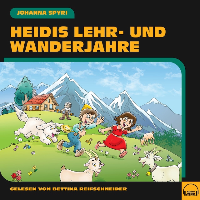 Boekomslag van Heidis Lehr- und Wanderjahre