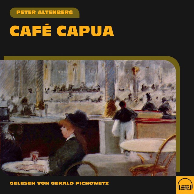 Kirjankansi teokselle Café Capua