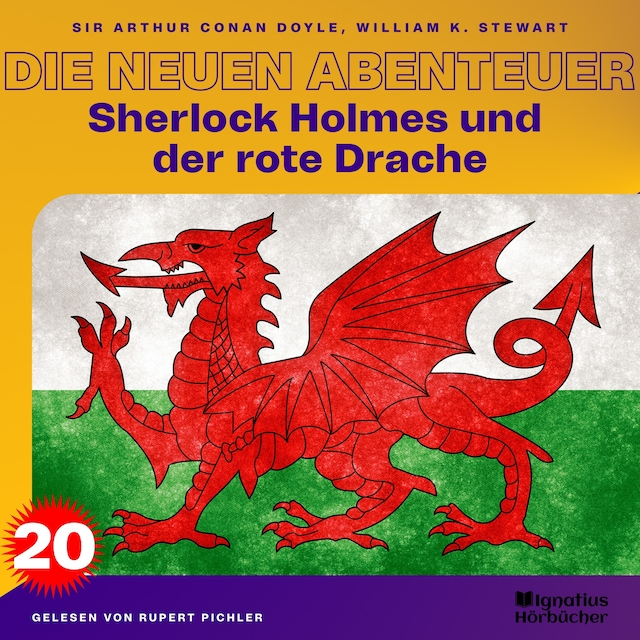 Buchcover für Sherlock Holmes und der rote Drache (Die neuen Abenteuer, Folge 20)