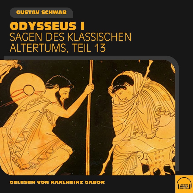 Kirjankansi teokselle Odysseus I (Sagen des klassischen Altertums, Teil 13)