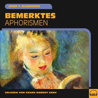 Bemerktes als Hörbuch