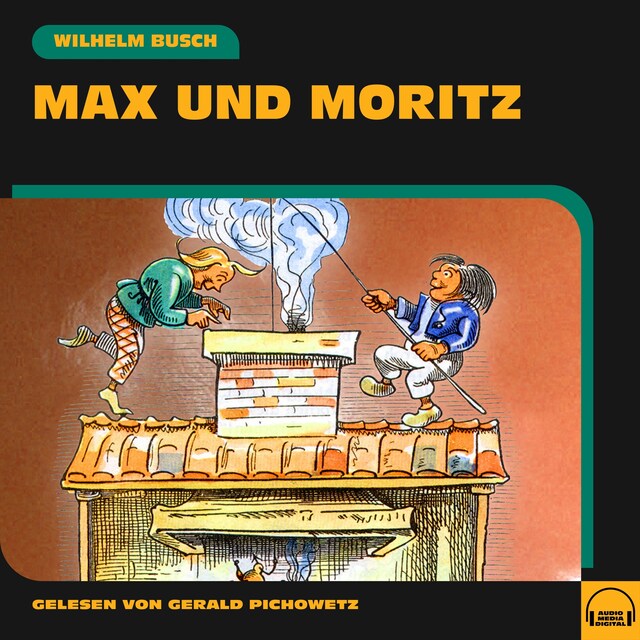 Portada de libro para Max und Moritz