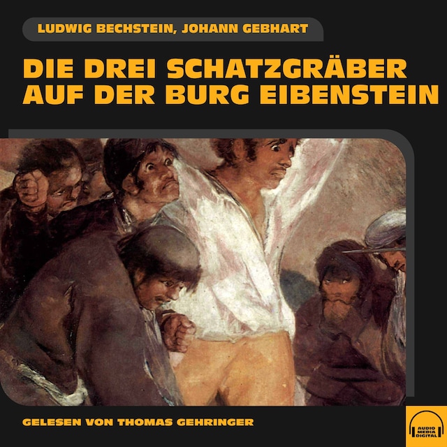 Book cover for Die drei Schatzgräber auf der Burg Eibenstein