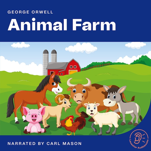 Kirjankansi teokselle Animal Farm
