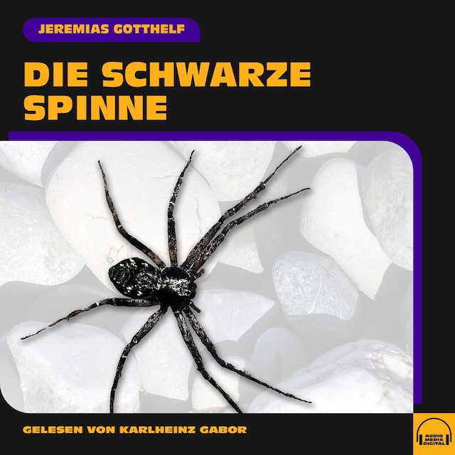 Couverture de livre pour Die schwarze Spinne
