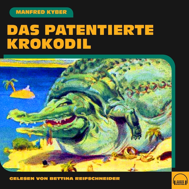Couverture de livre pour Das patentierte Krokodil