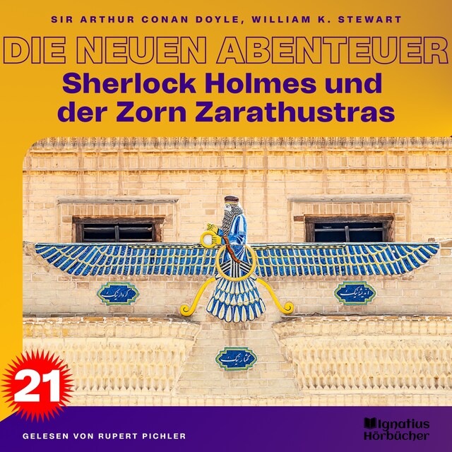 Boekomslag van Sherlock Holmes und der Zorn Zarathustras (Die neuen Abenteuer, Folge 21)