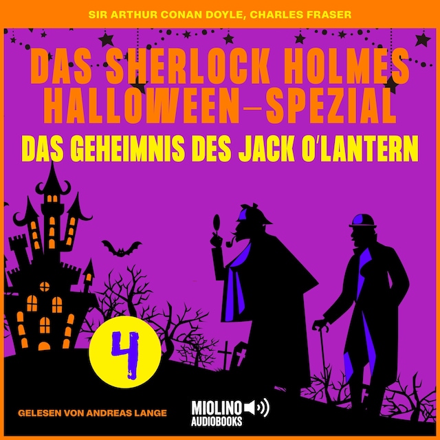 Okładka książki dla Das Sherlock Holmes Halloween-Spezial (Das Geheimnis des Jack O'Lantern, Folge 4)