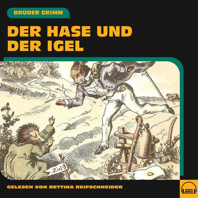 Portada de libro para Der Hase und der Igel