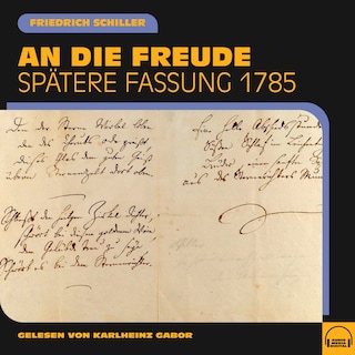 An die Freude als Hörbuch