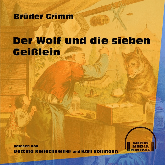 Book cover for Der Wolf und die sieben Geißlein
