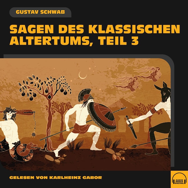 Book cover for Sagen des klassischen Altertums (Teil 3)