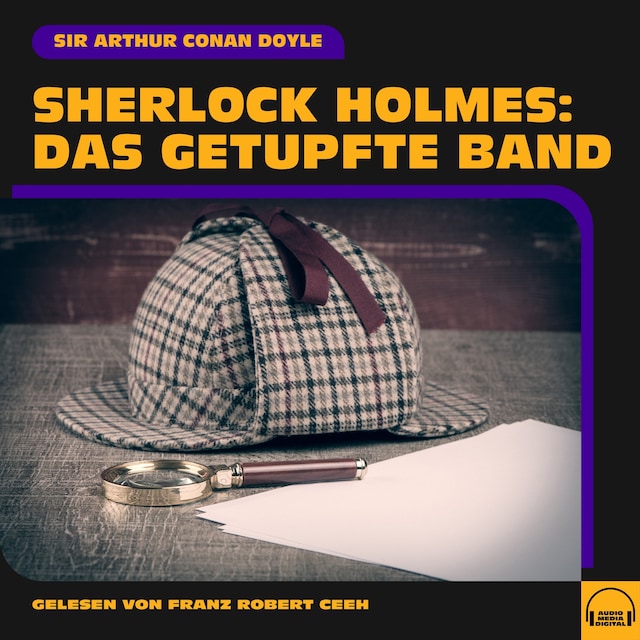 Couverture de livre pour Sherlock Holmes: Das getupfte Band