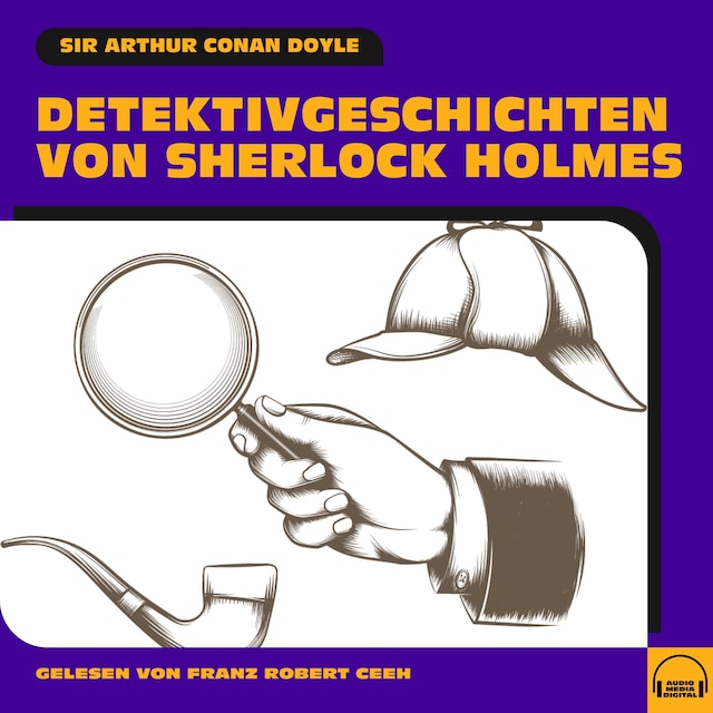 Couverture de livre pour Detektivgeschichten von Sherlock Holmes