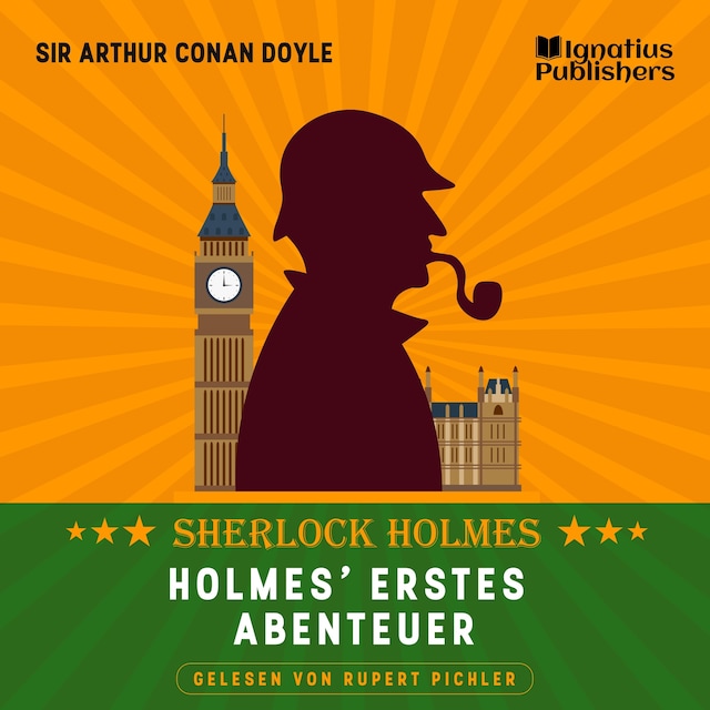 Book cover for Holmes' erstes Abenteuer