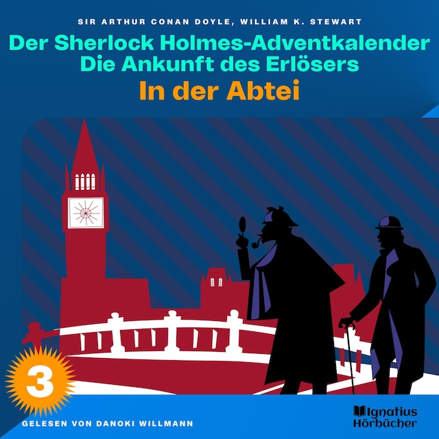 Kirjankansi teokselle In der Abtei (Der Sherlock Holmes-Adventkalender: Die Ankunft des Erlösers, Folge 3)