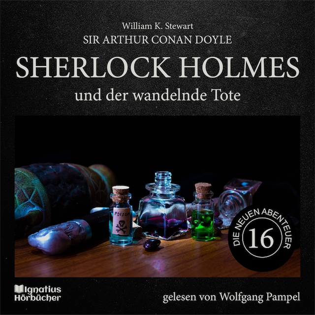 Book cover for Sherlock Holmes und der wandelnde Tote (Die neuen Abenteuer, Folge 16)