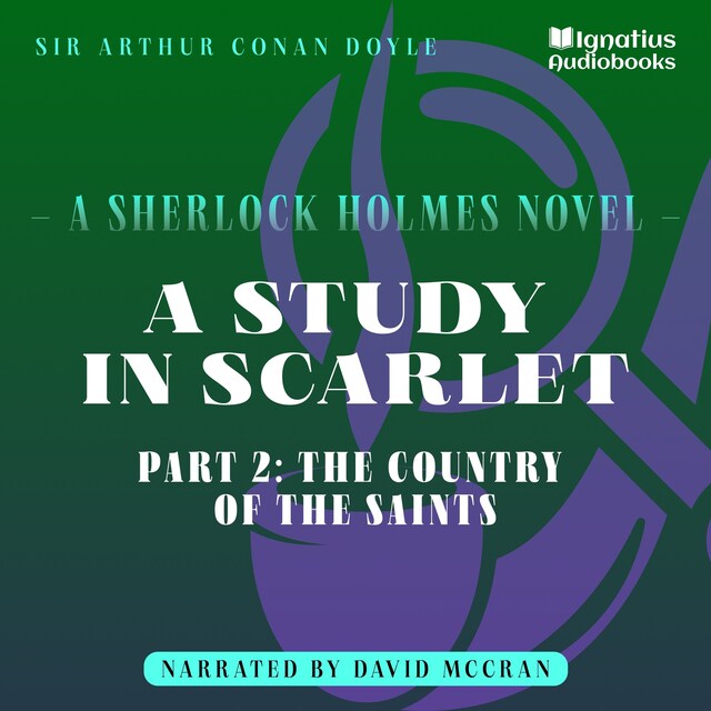 Book cover for A Study in Scarlet (Part 2: The Country of the Saints)