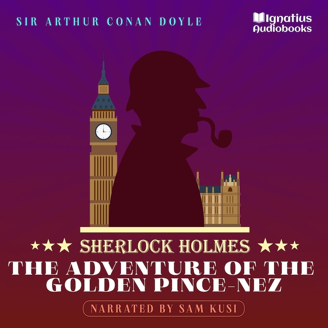 Book cover for The Adventure of the Golden Pince-Nez