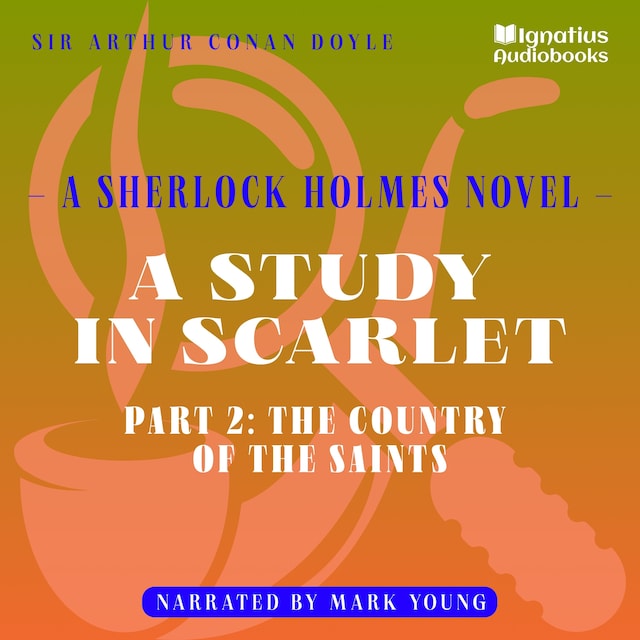 Book cover for A Study in Scarlet (Part 2: The Country of the Saints)