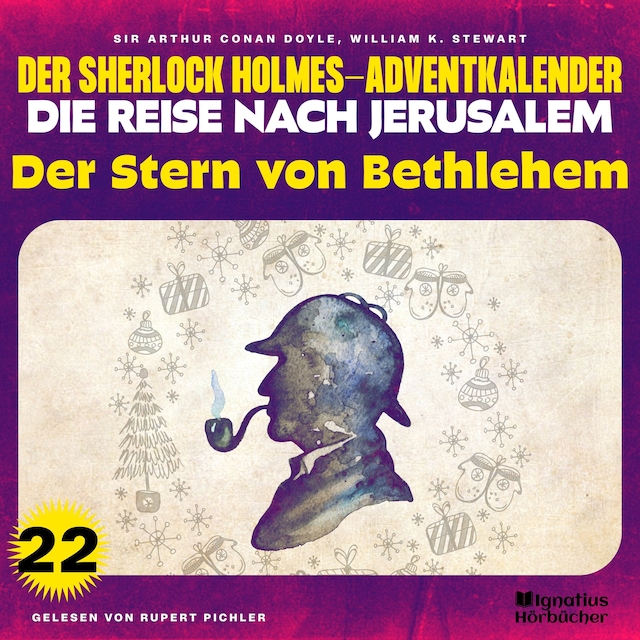 Buchcover für Der Stern von Bethlehem (Der Sherlock Holmes-Adventkalender - Die Reise nach Jerusalem, Folge 22)