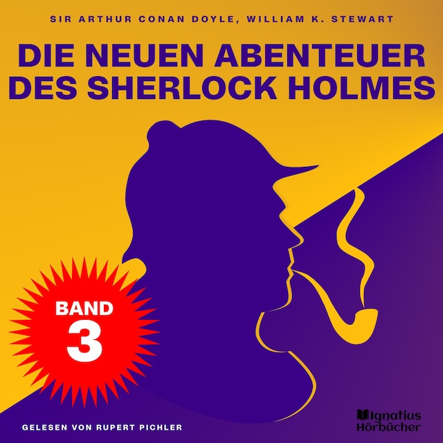 Book cover for Die neuen Abenteuer des Sherlock Holmes (Band 3)