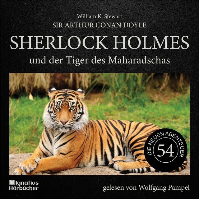 Book cover for Sherlock Holmes und der Tiger des Maharadschas (Die neuen Abenteuer, Folge 54)