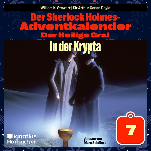 Book cover for In der Krypta (Der Sherlock Holmes-Adventkalender: Der Heilige Gral, Folge 7)