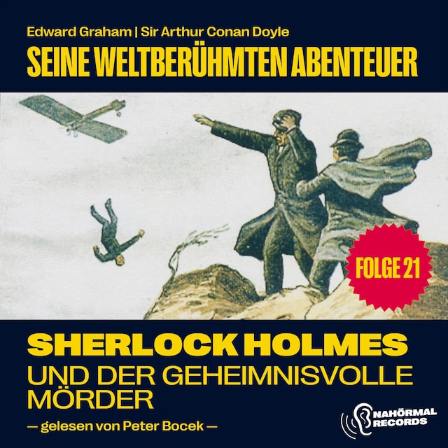 Book cover for Sherlock Holmes und der geheimnisvolle Mörder (Seine weltberühmten Abenteuer, Folge 21)