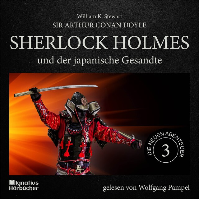Boekomslag van Sherlock Holmes und der japanische Gesandte (Die neuen Abenteuer, Folge 3)