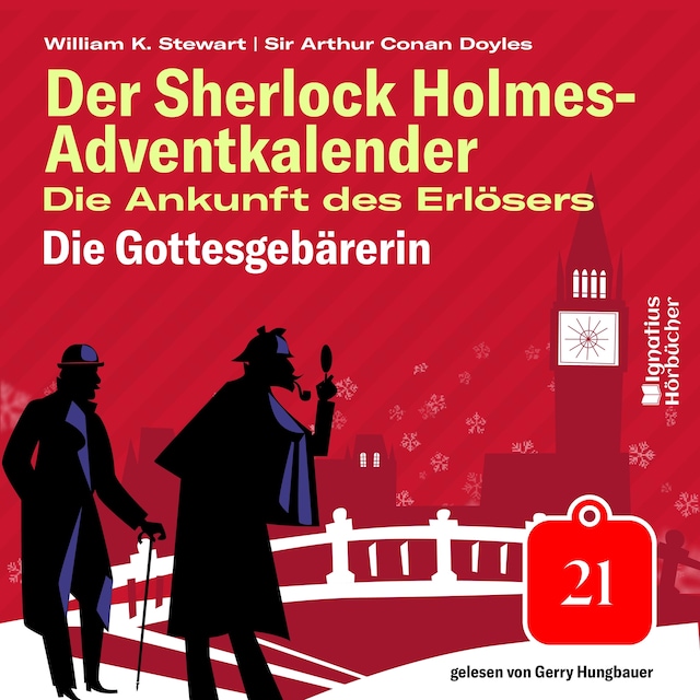 Couverture de livre pour Die Gottesgebärerin (Der Sherlock Holmes-Adventkalender: Die Ankunft des Erlösers, Folge 21)