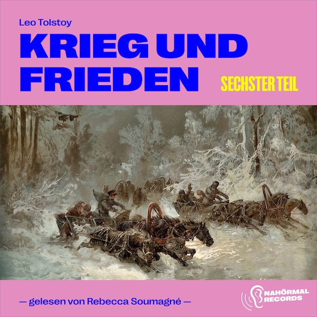 Boekomslag van Krieg und Frieden (Sechster Teil)