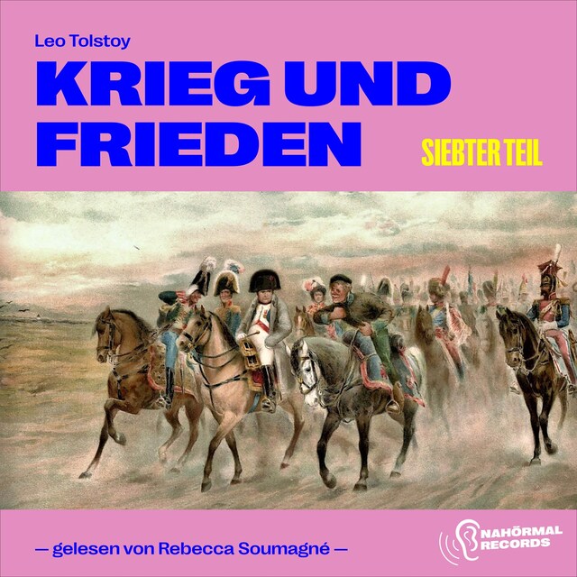 Kirjankansi teokselle Krieg und Frieden (Siebenter Teil)