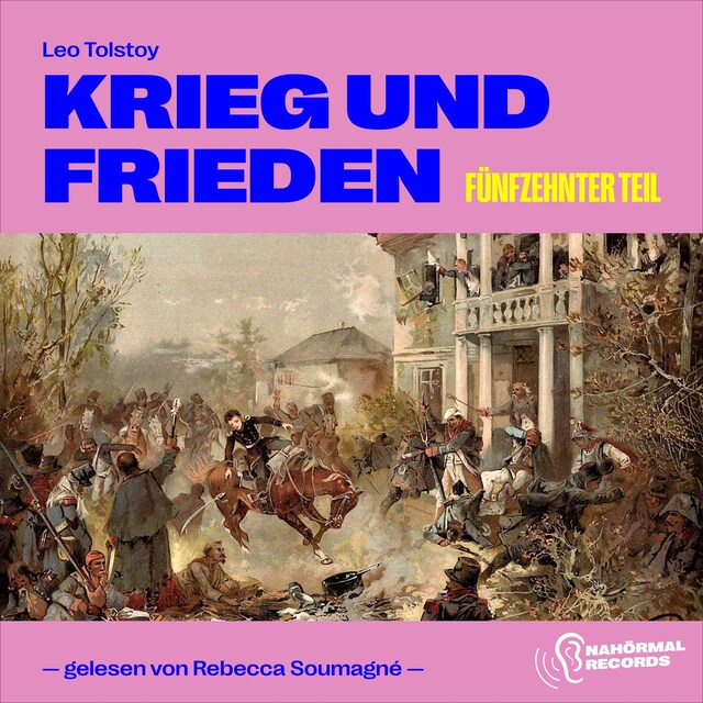 Boekomslag van Krieg und Frieden (Fünfzehnter Teil)